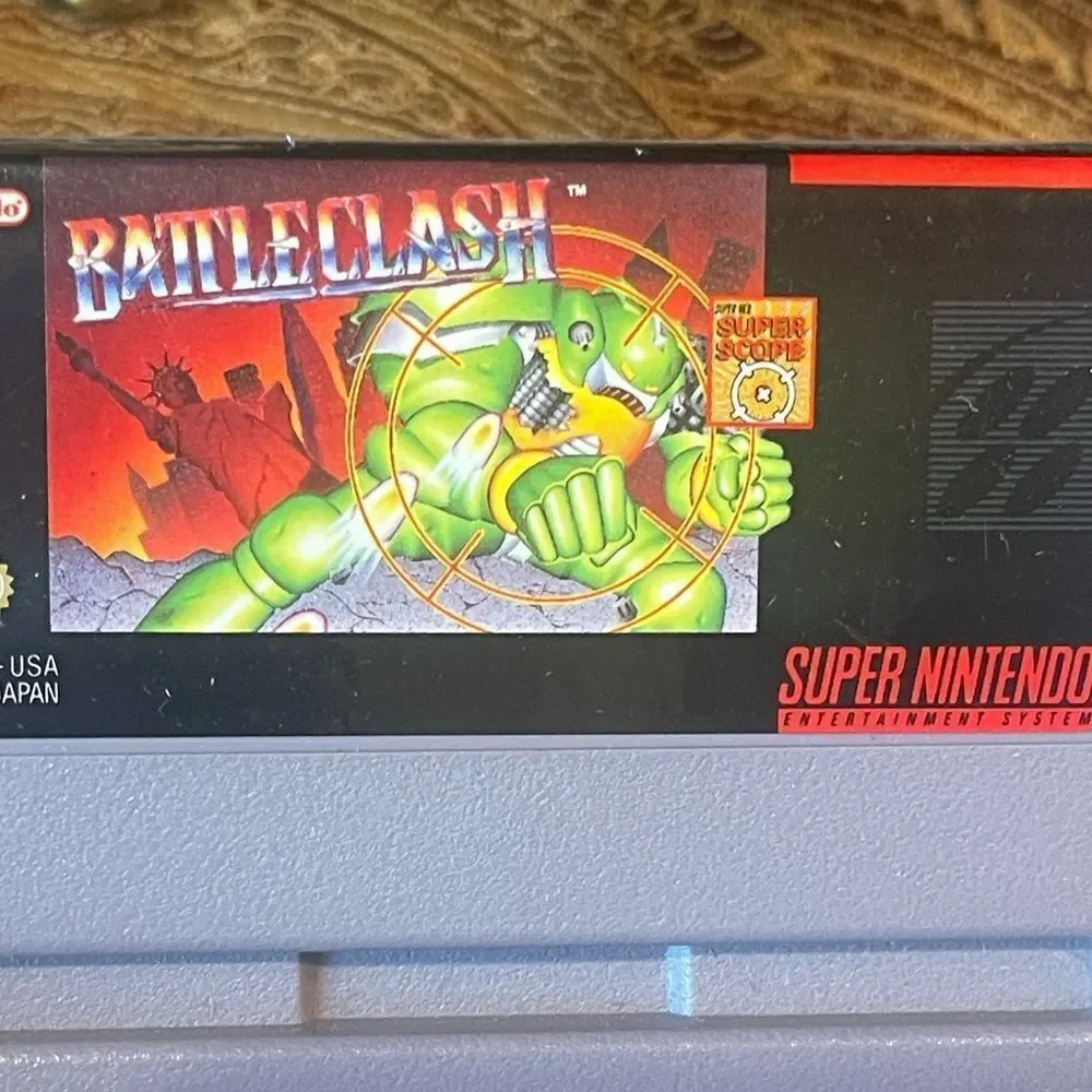 Battle clash Supernintendo Superscope game!